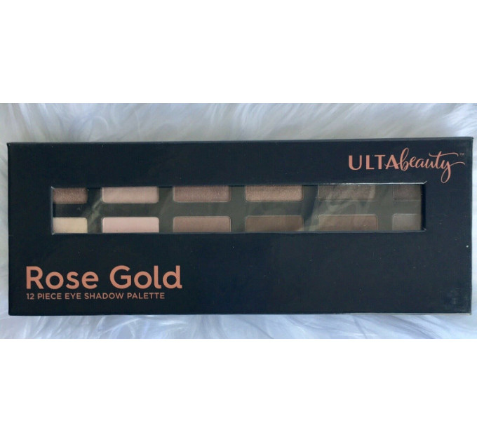 ULTA Beauty Rose Gold 12 Color Eye Shadow Palette - Палетка тіней